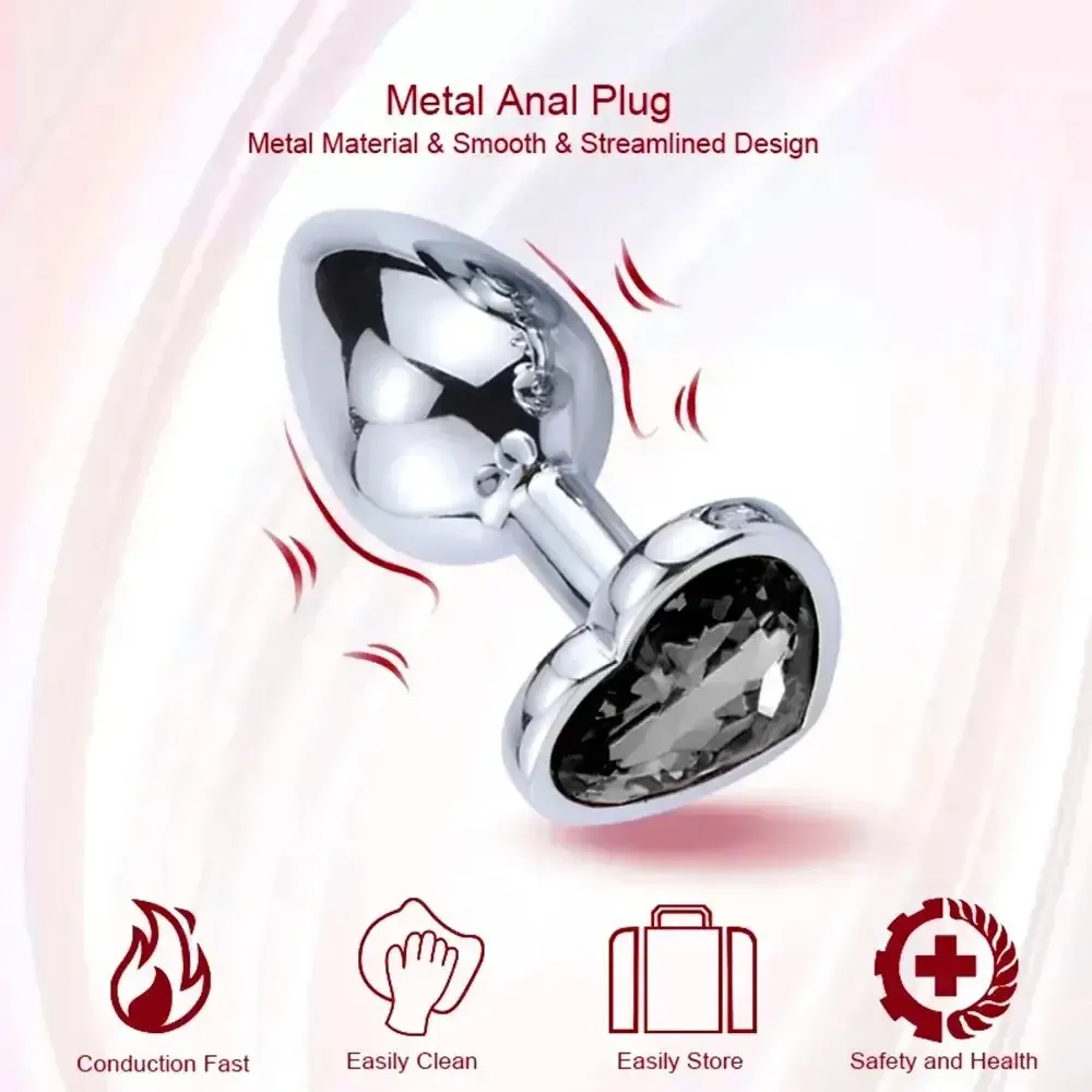 temperature play anal plug set