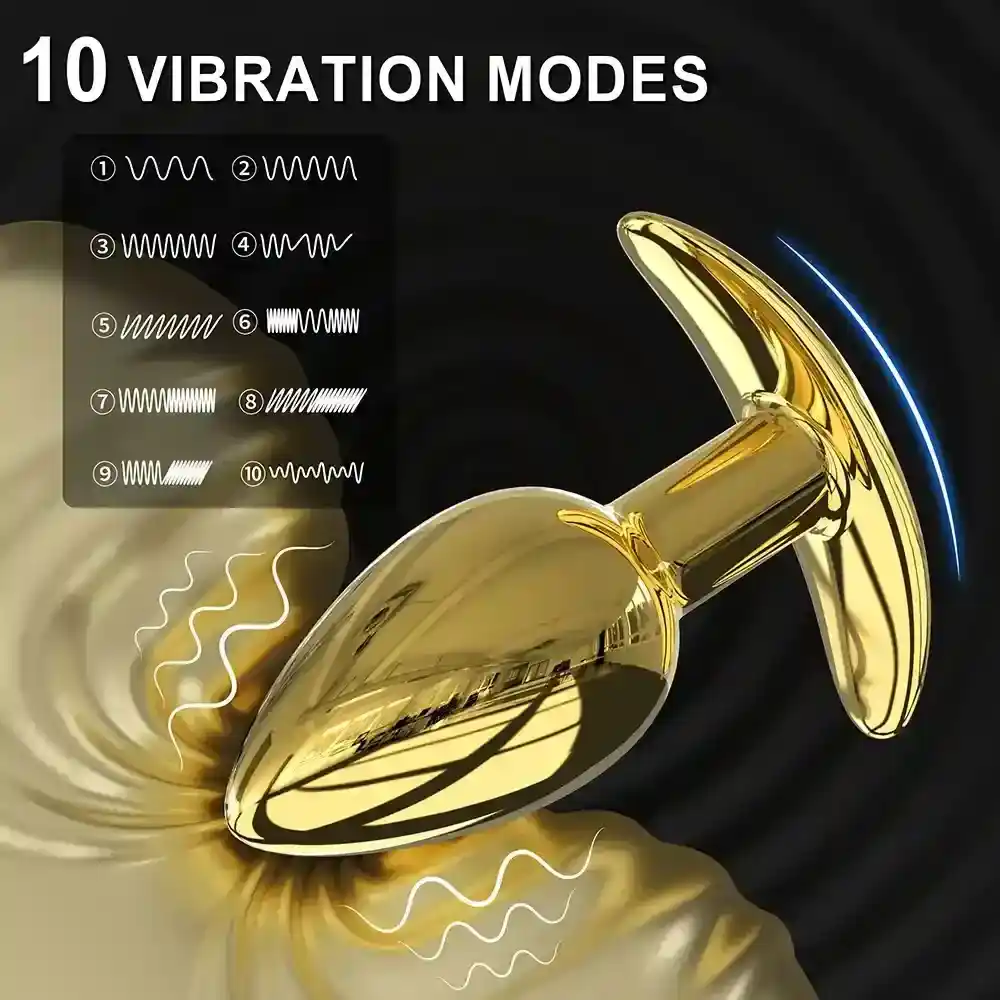 ten mode vibrating anal stimulator