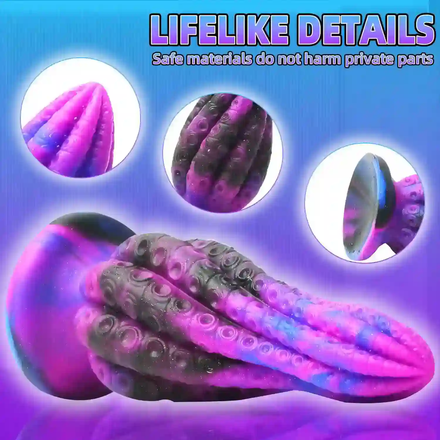 tentacle dildo suction cup base