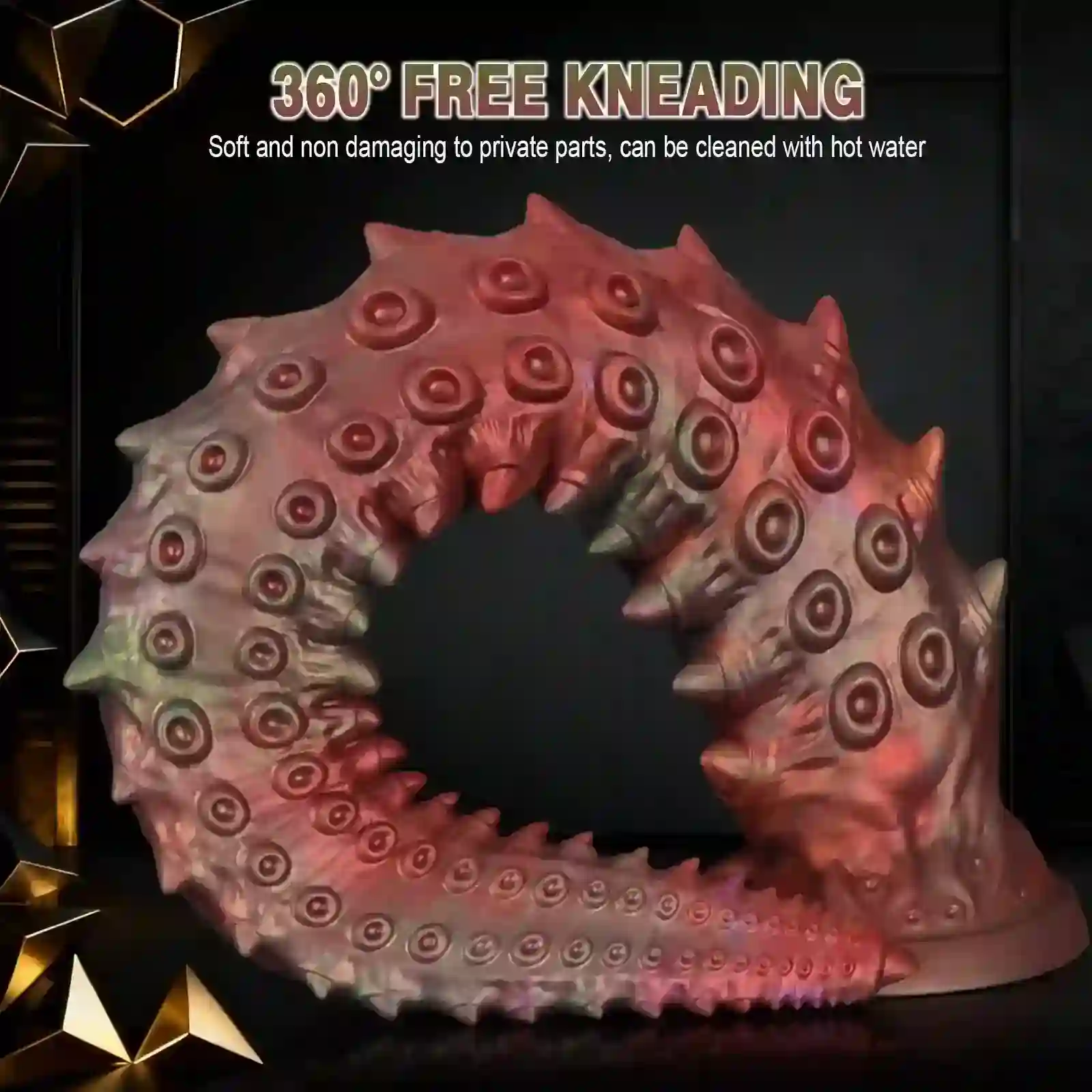 tentacle shaped anal plug waterproof