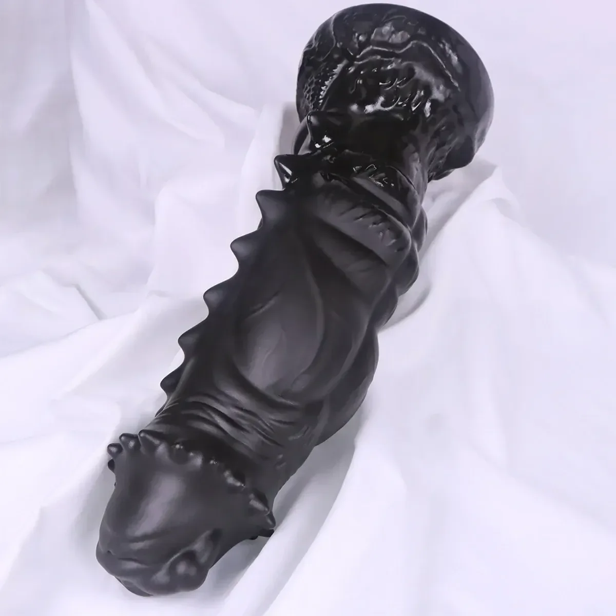 textured anal dildo with suction