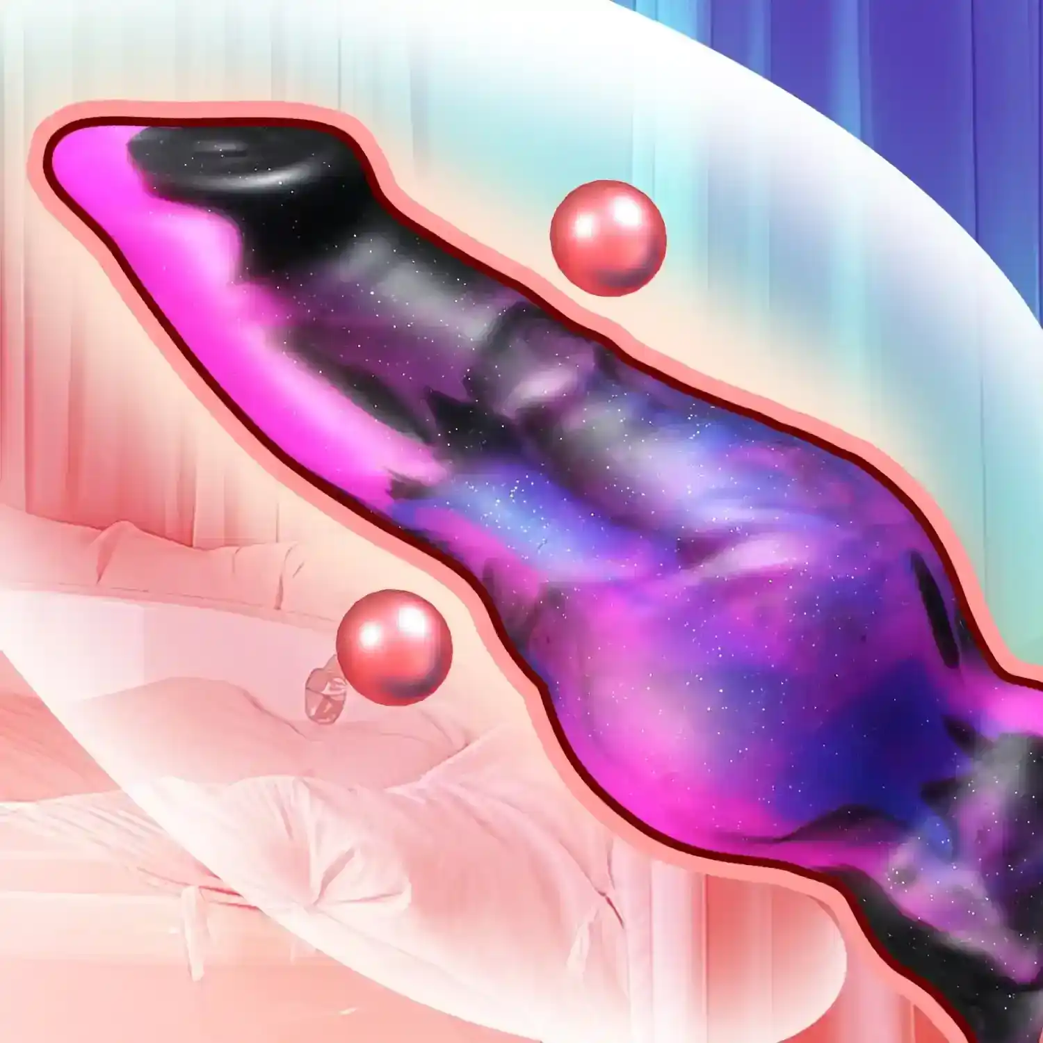 textured silicone anal prostate massager