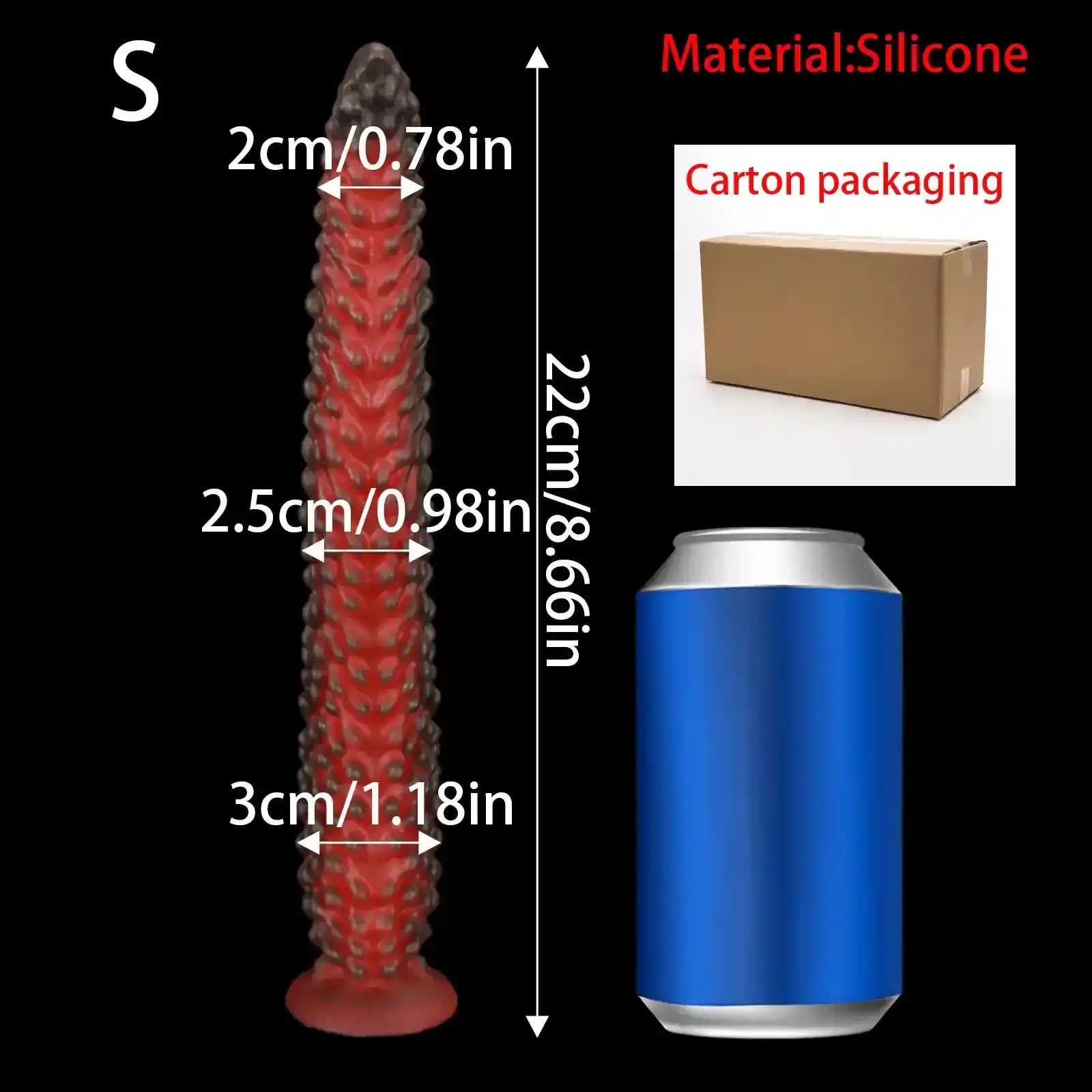 textured tentacle anal dilator deep