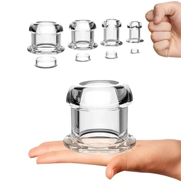 transparent tpe dilator anal play