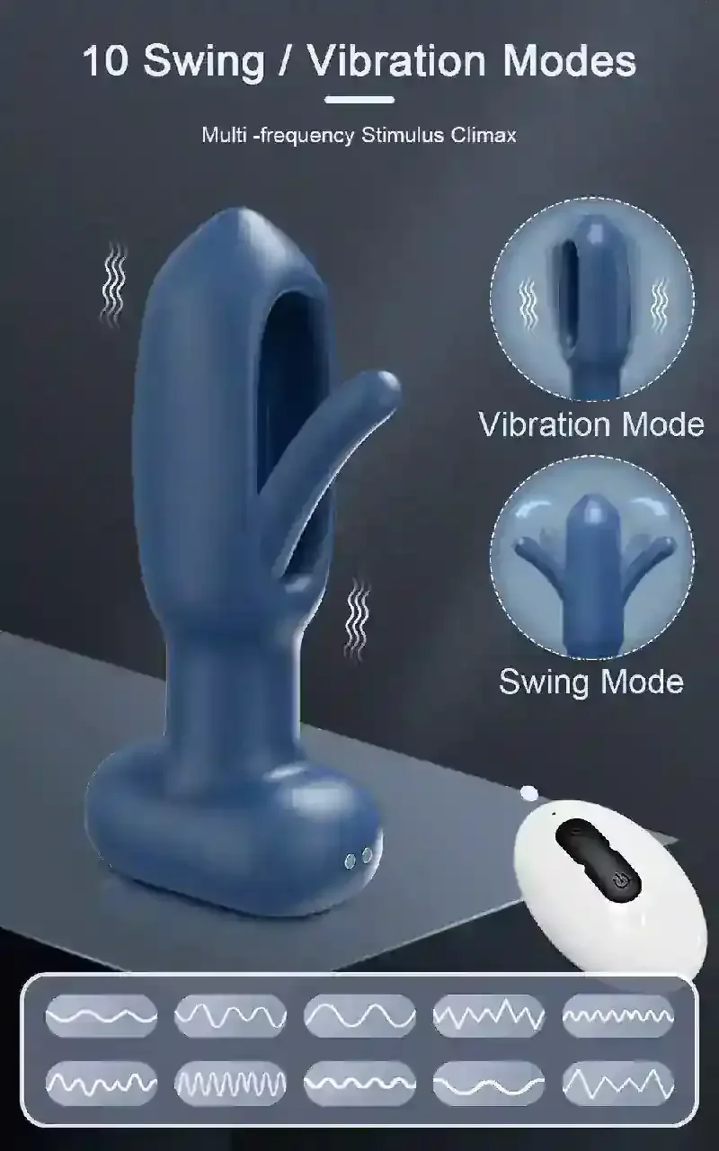 usb charging vibrating anal dildo