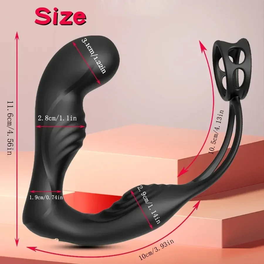 usb rechargeable prostate vibrator couples
