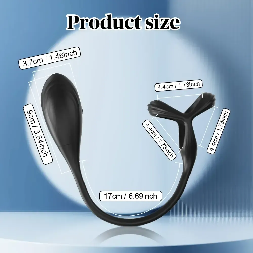 usb rechargeable remote control anal toy