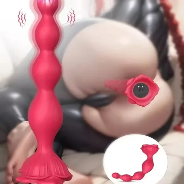 vibrating anal beads comfortable insertion smooth