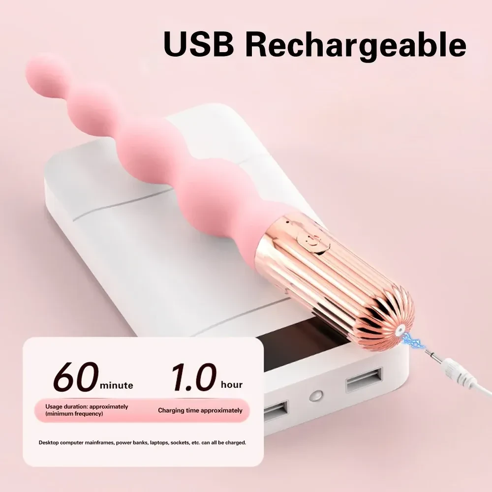vibrating anal beads usb rechargeable