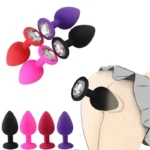 vibrating anal plug silicone small