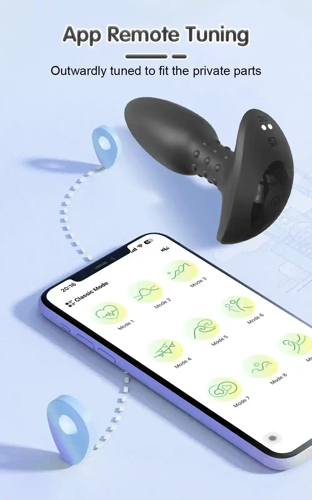 vibrating anal plug usb rechargeable