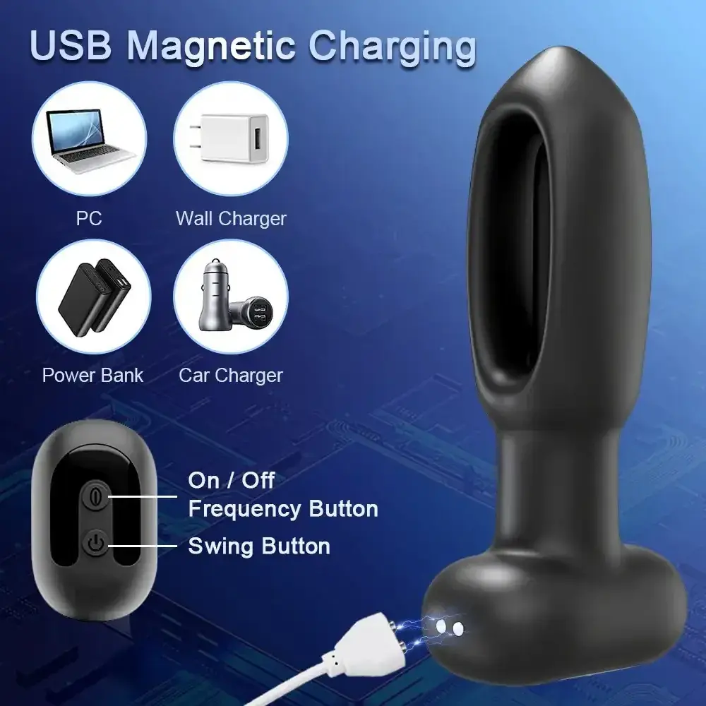 vibrating anal toy for men women