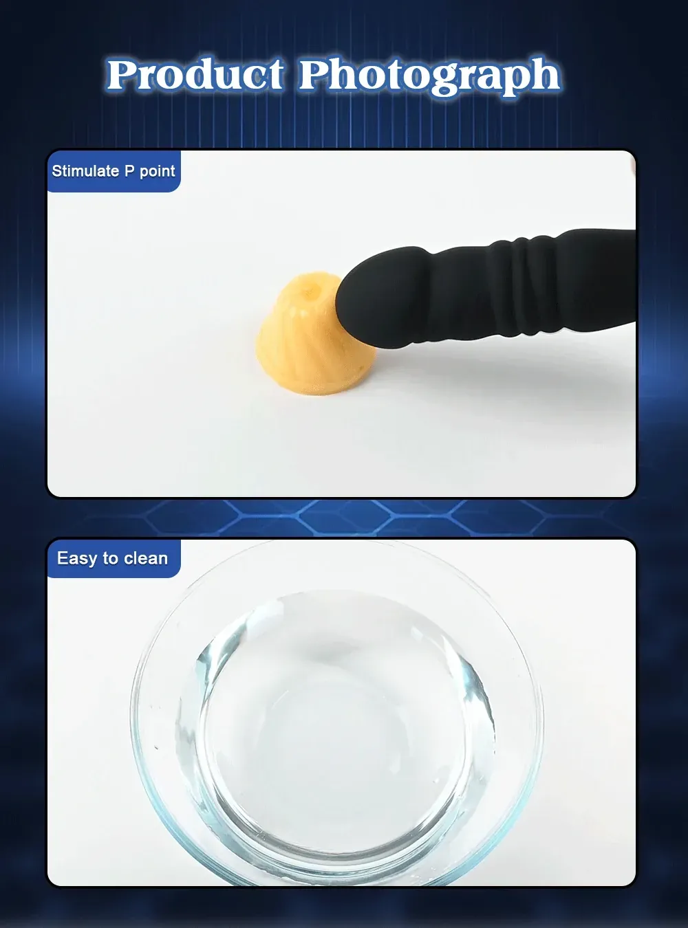 vibrating cock ring with anal plug