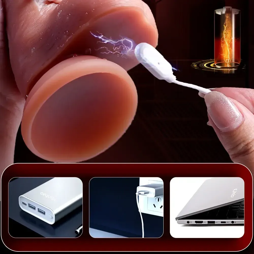 vibrating dildo with anal stimulation