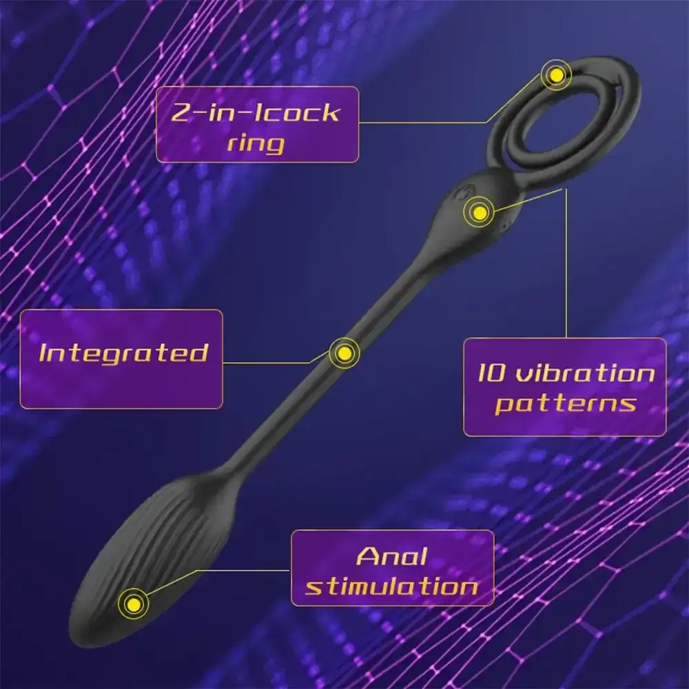vibrating prostate massager wireless remote