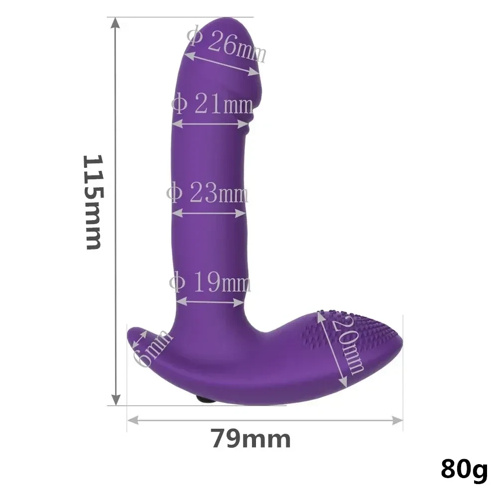 vibrating prostate stimulation anal plug