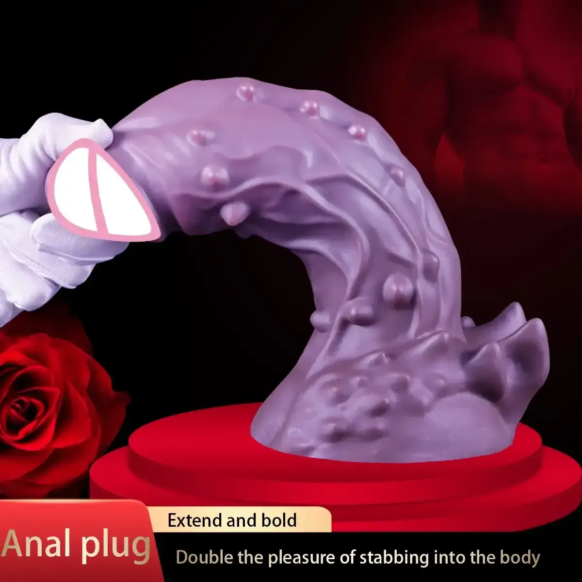 waterproof anal dildo suction