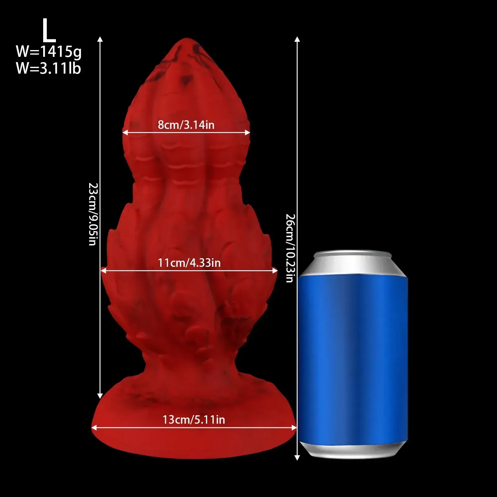 waterproof anal plug dilator xl