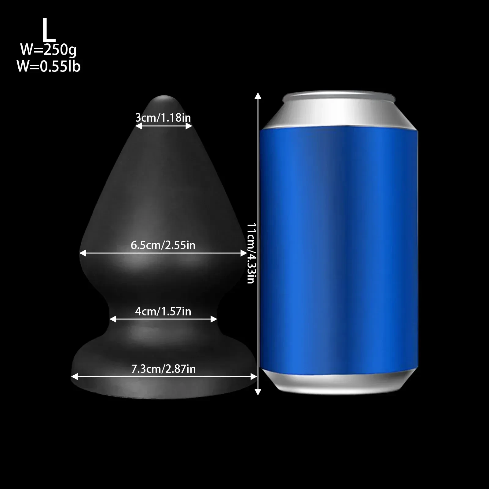 waterproof anal plug set silicone