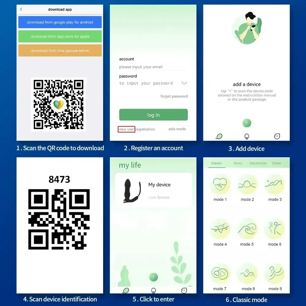 waterproof app controlled anal dilator