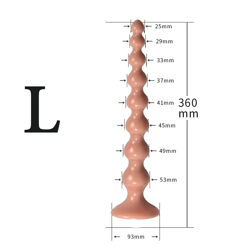 waterproof pvc anal beads gspot