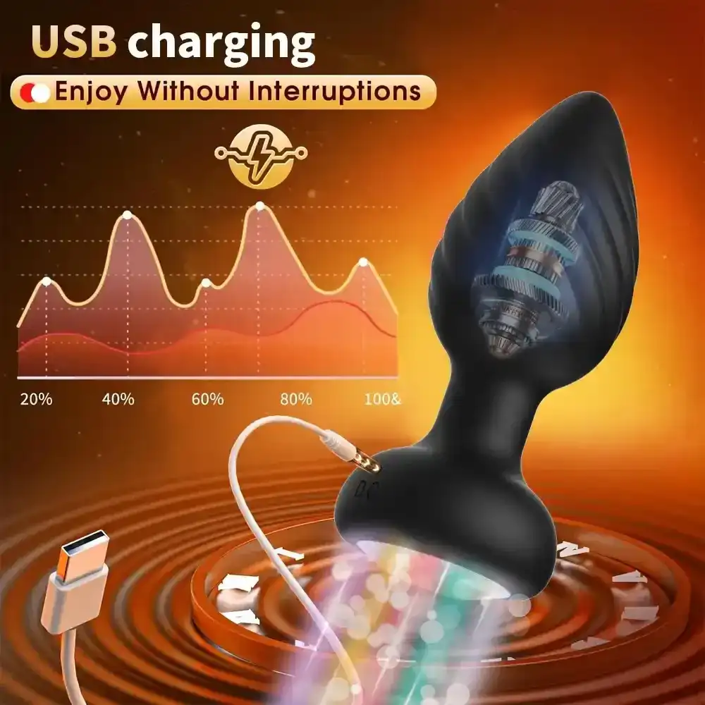 waterproof rechargeable prostate massager