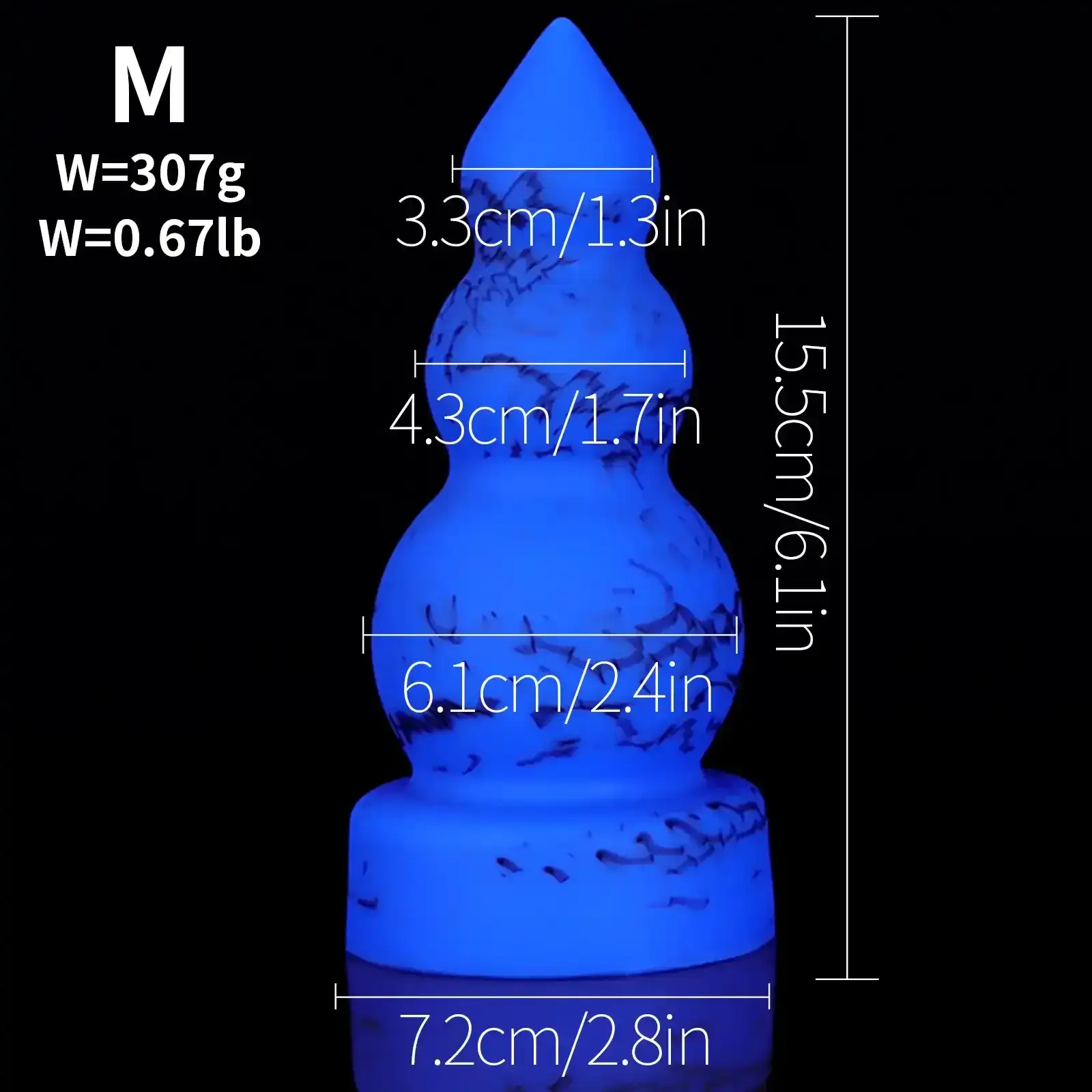 waterproof silicone anal dildo