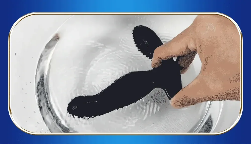 waterproof silicone anal plug vibrating