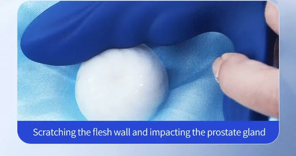 waterproof silicone anal stimulator
