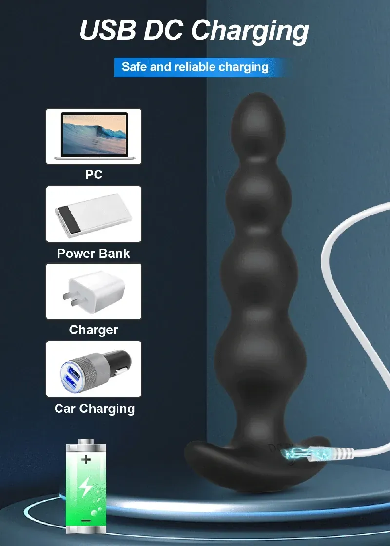 waterproof silicone butt plug bluetooth