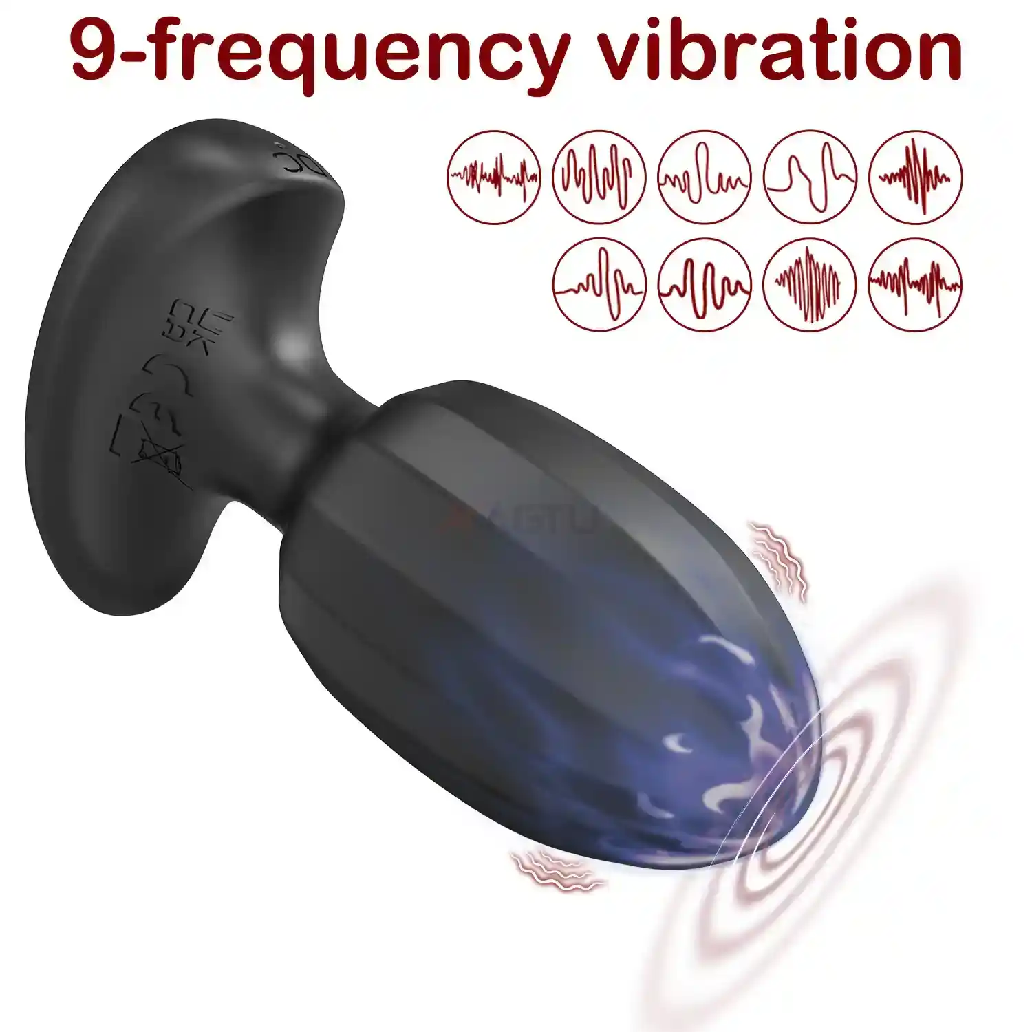 waterproof silicone prostate stimulator plug 1