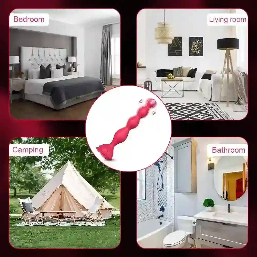 waterproof vibrating beads for anal stimulation