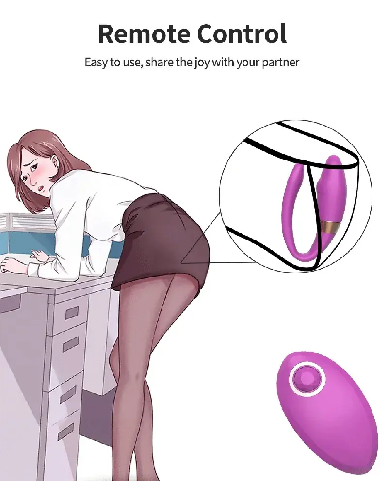 waterproof wearable prostate stimulator toy