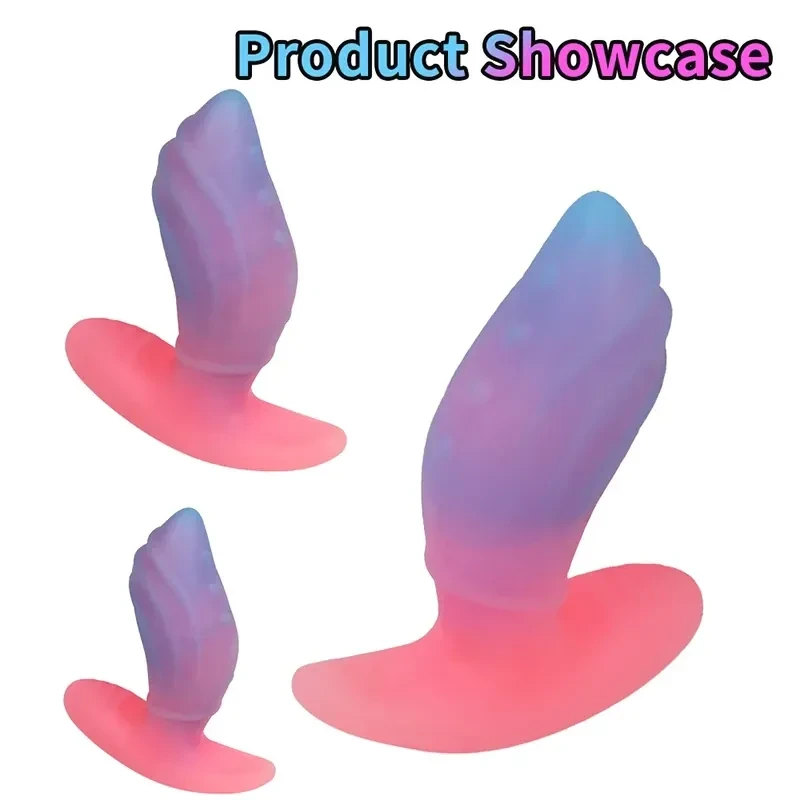 wearable prostate massager silicone plug