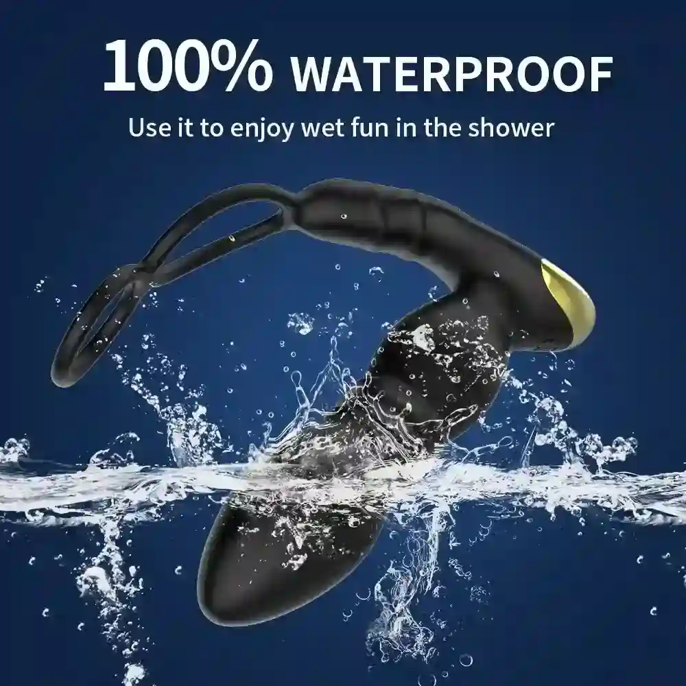 wearable prostate massager with remote