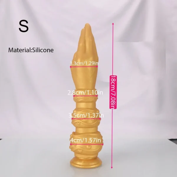 1.65 inch diameter fisting toy