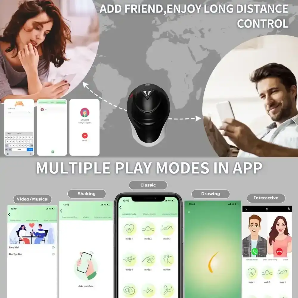 10 speed silicone masturbator for men