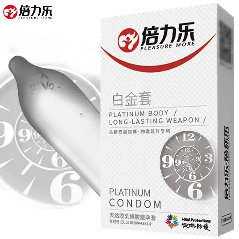 10 count natural latex delay condoms