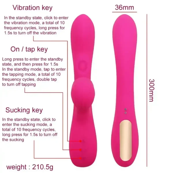10 frequency cycles rabbit vibrator