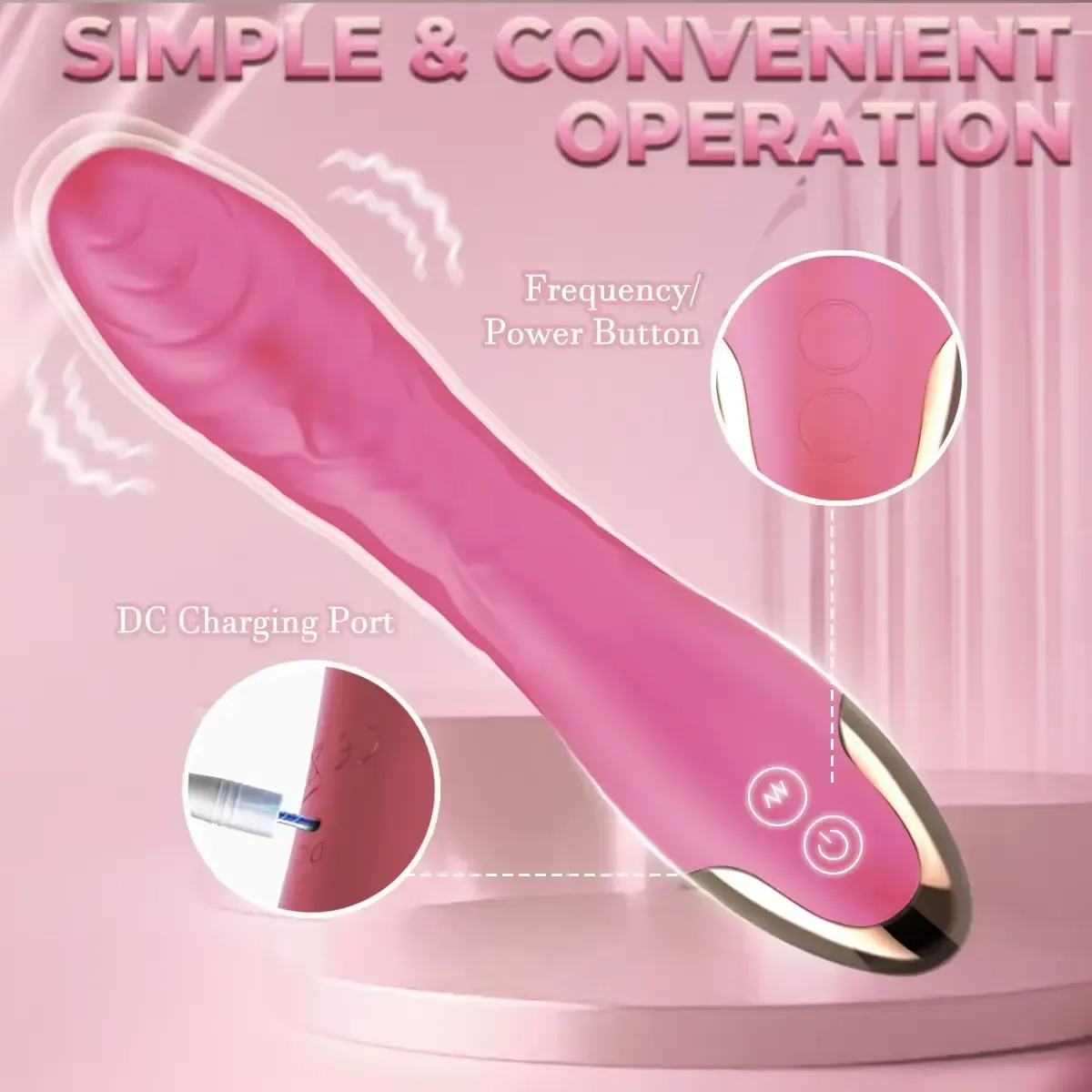 10 mode g spot vibrator pink