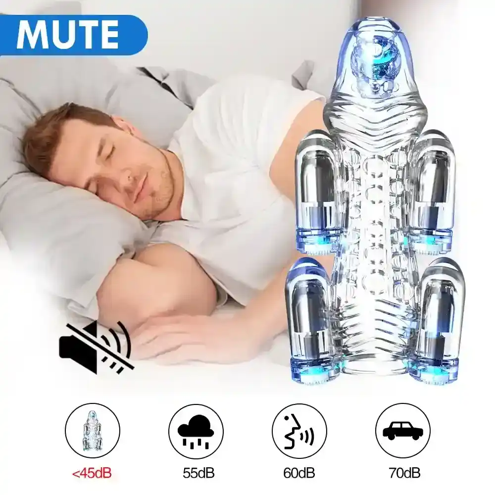 10 mode glans massager vibrator