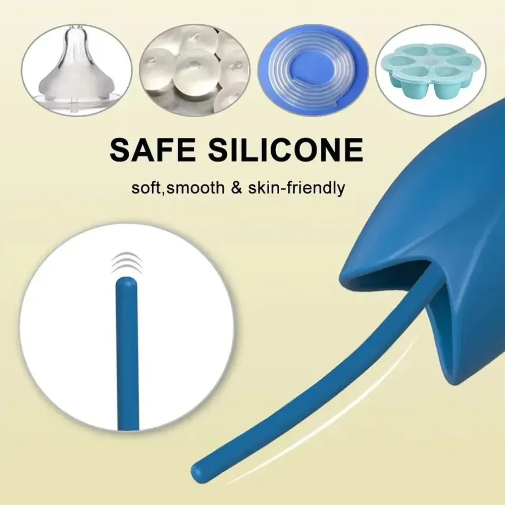 10 mode thrusting silicone vibrator