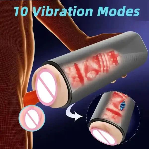 10 mode vibrating realistic prostate