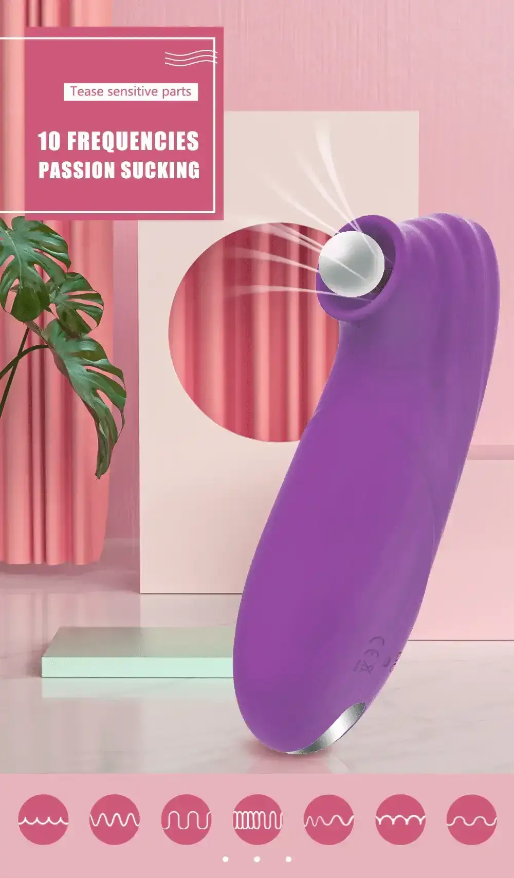 10 speed dual action massager