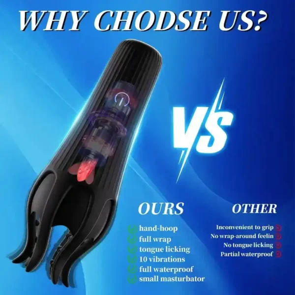 10 speed vibrating male sex toy