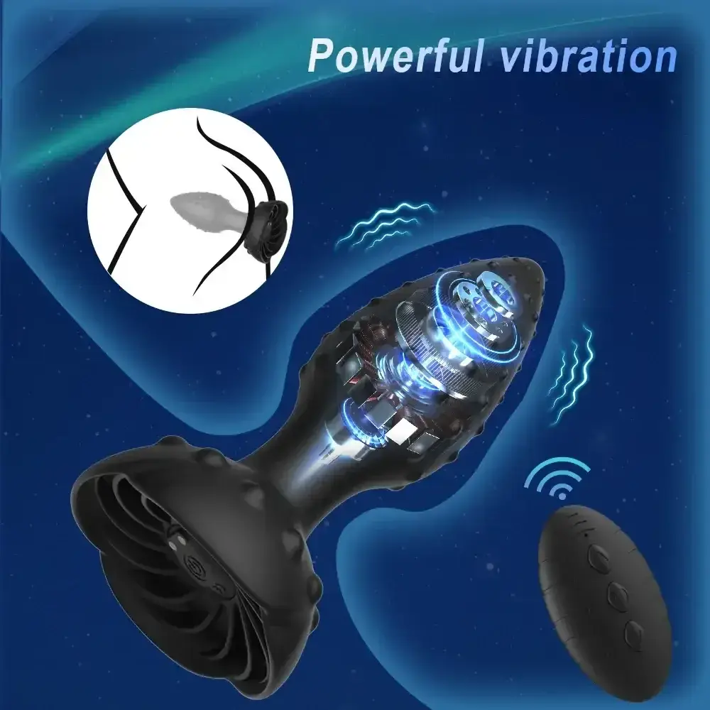 10 speed vibration anal plug