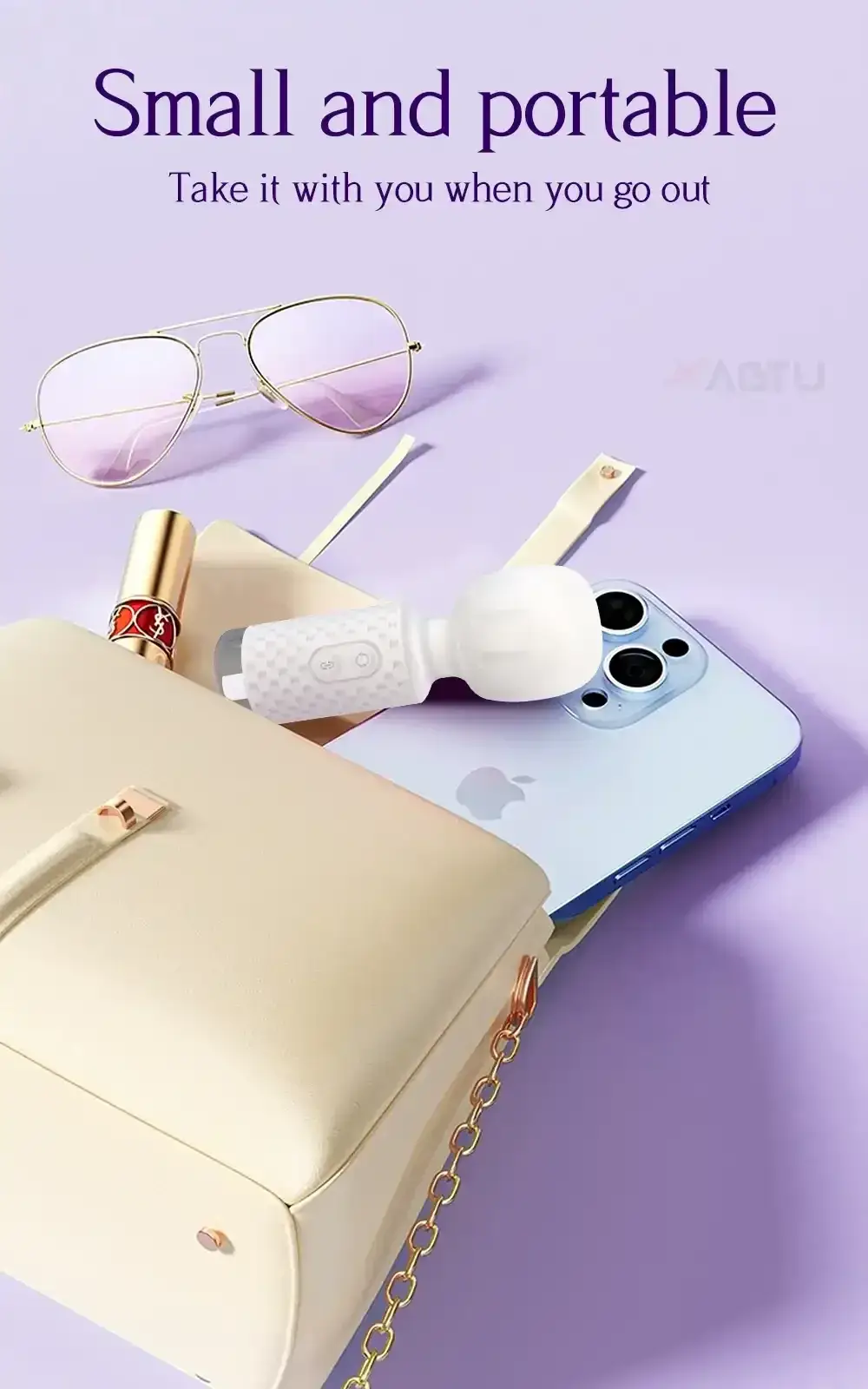 10 speed wand vibrator small