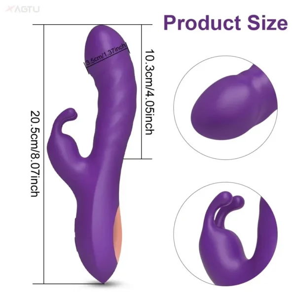 10 vibration mode silicone toy