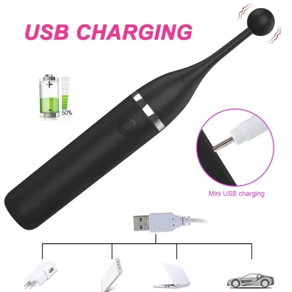 10 vibration modes clitoral vibrator