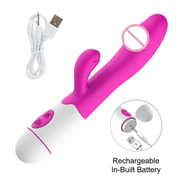 10 vibration modes rabbit toy